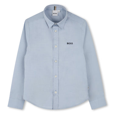 BOSS camisa para niño y adolescente azul